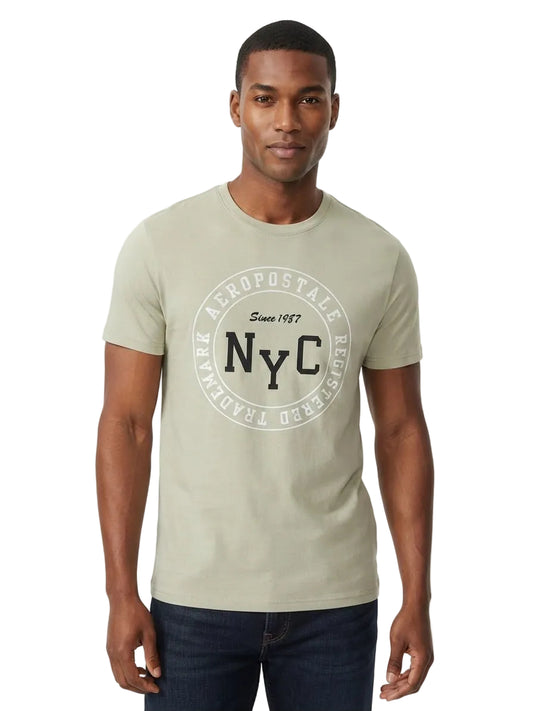 Camiseta Para Hombre Aero Level 1 Graphic Tees Turtledove 4950