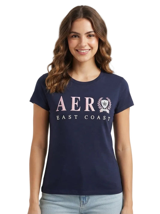 Camiseta Para Mujer Aero Graphic Level 2 Estate Blue 6853