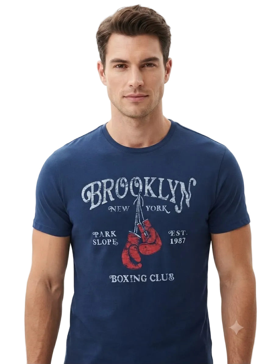 Camiseta Para Hombre Aero Level 1 Graphic Tees Heritage Navy 5802