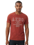 Camiseta Para Hombre Aero Level 1 Graphic Tees Rustic Wine 5596