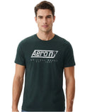 Camiseta Para Hombre Aero Level 2 Graphic Tees Green Gables 6224