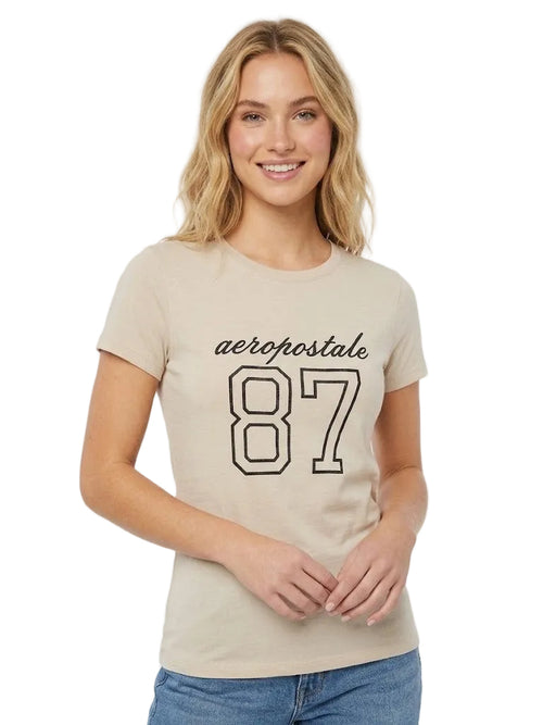 Camiseta Para Mujer Aero Graphic Level 2 Egret 7056