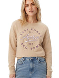 Buzo Para Mujer Aero Girls Fleece Crew Khaki 3331