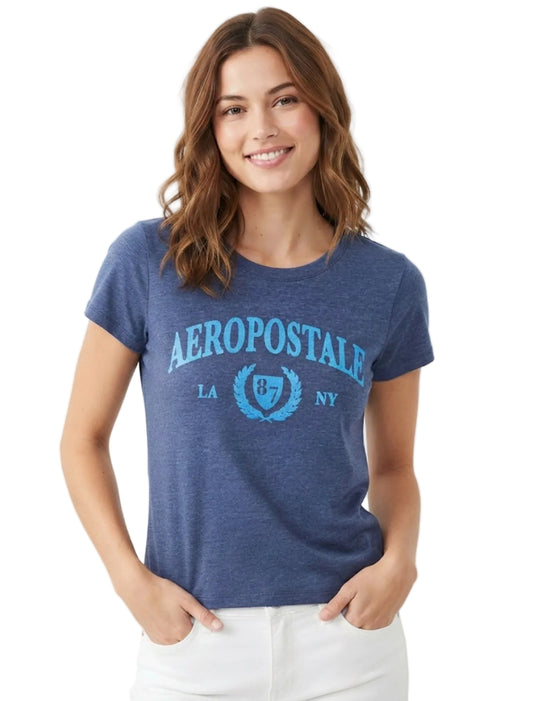Camiseta Para Mujer Aero Graphic Level 2 Cornflower Blue 5994