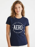 Camiseta Para Mujer Aero Graphic Level 1 Royal Blue 6348