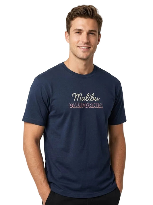 Camisa Para Hombre Aero Bc SS Knits Cadet Navy 5965