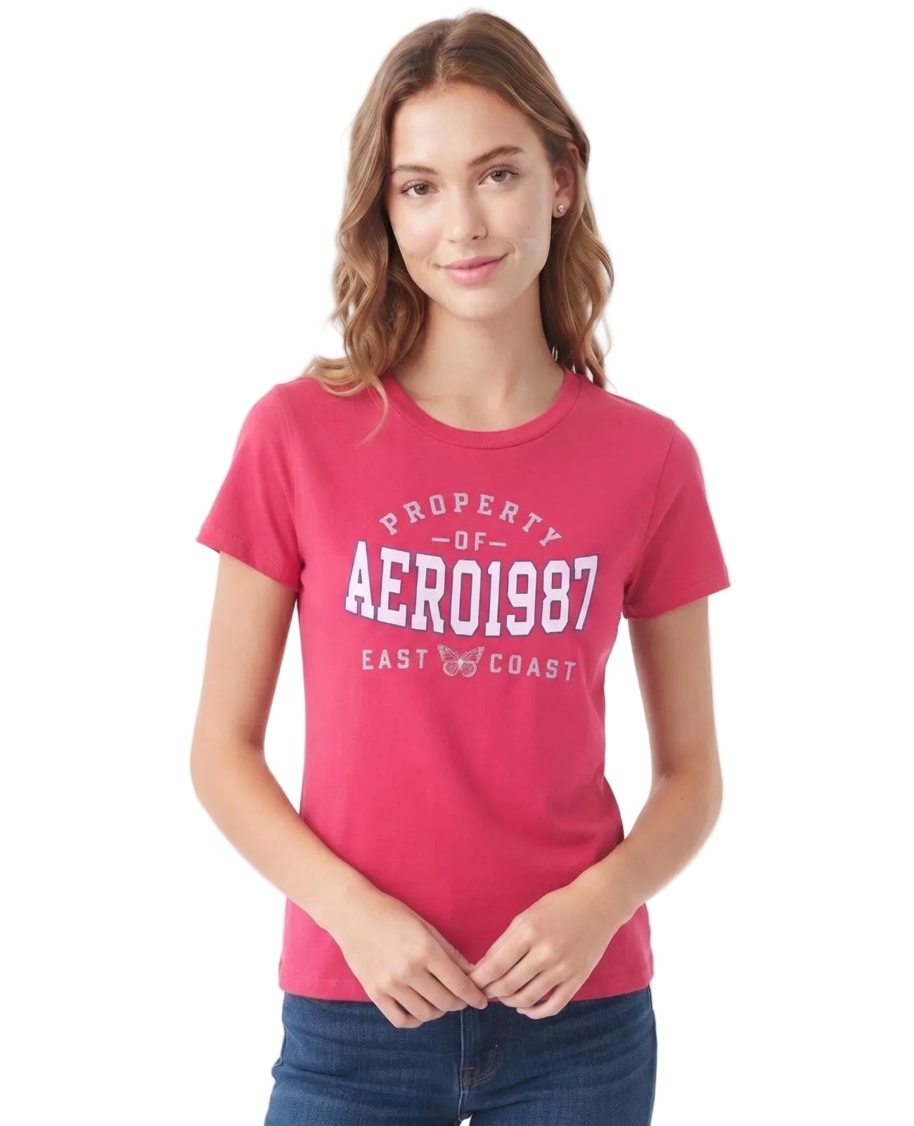 Camiseta Para Mujer Aero Graphic Level 1 Emberglow 6705