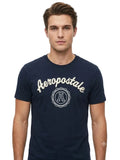 Camiseta Para Hombre Aero Level 2 Graphic Tees Dark Black 6077