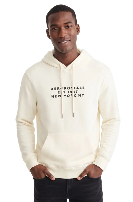 Buzo Para Hombre Aero Guys Popover Hoodies Egret 5845