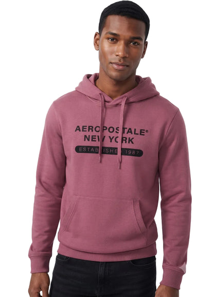 Buzo Para Hombre Aero Guys Popover Hoodies Fired Brick 3845