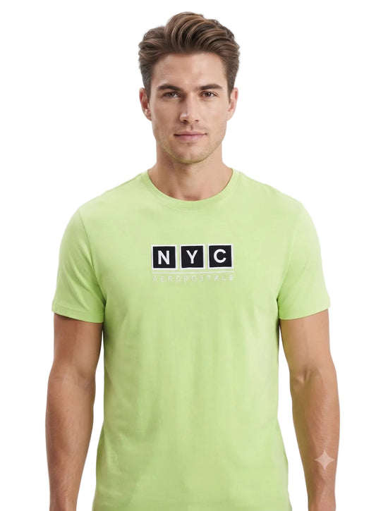 Buzo Para Hombre Aero Guys Graphic Sap Green 3673