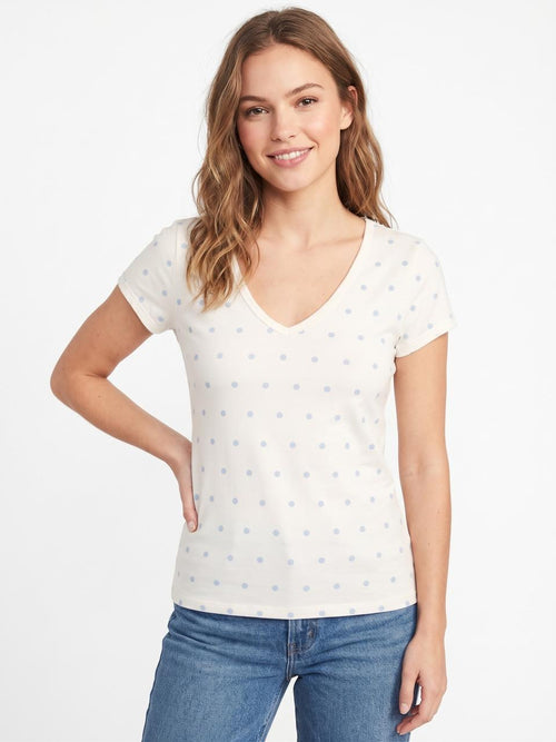 AERO GIRLS PATTERN SS SOLID BIRCH