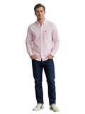 Camisa Rosada Para Hombre Aero Guys Ls Woven Shirts Sea Pink 8543