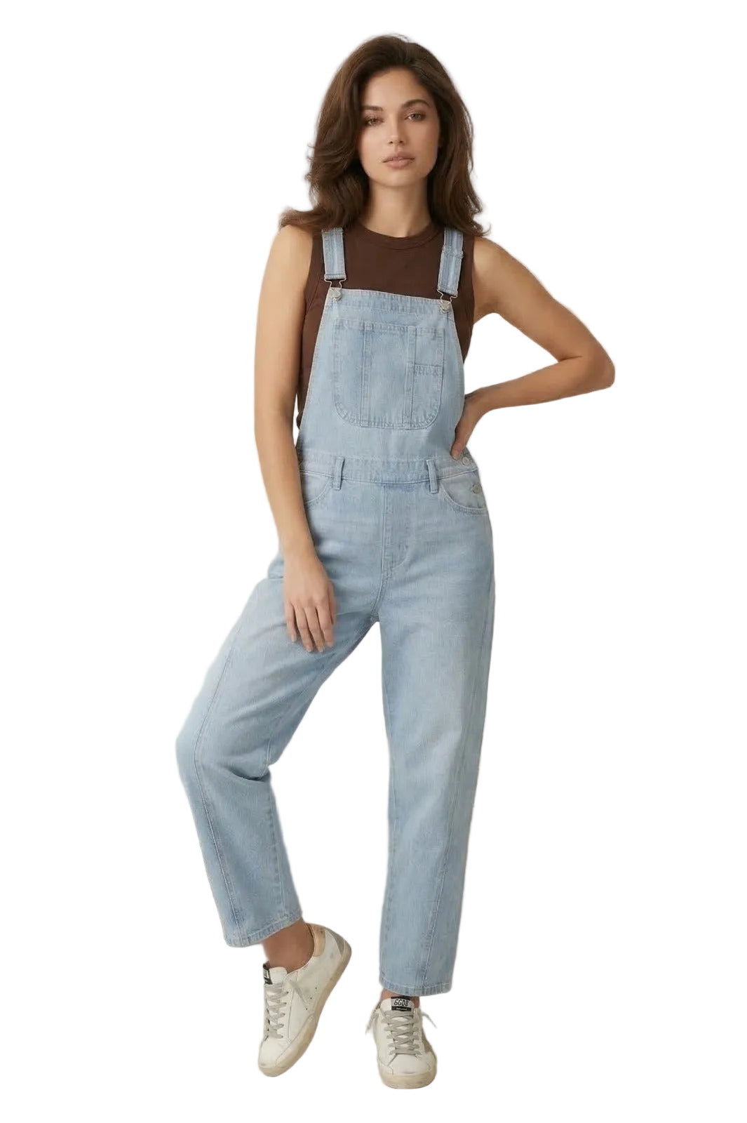 Overol Clásico Mujer En Jean Light wash 3398