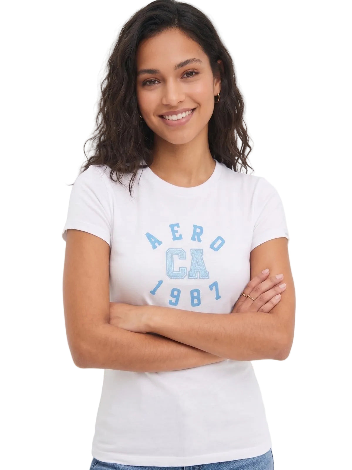 Camiseta Para Mujer Aero Graphic Level 2 Birch 7182