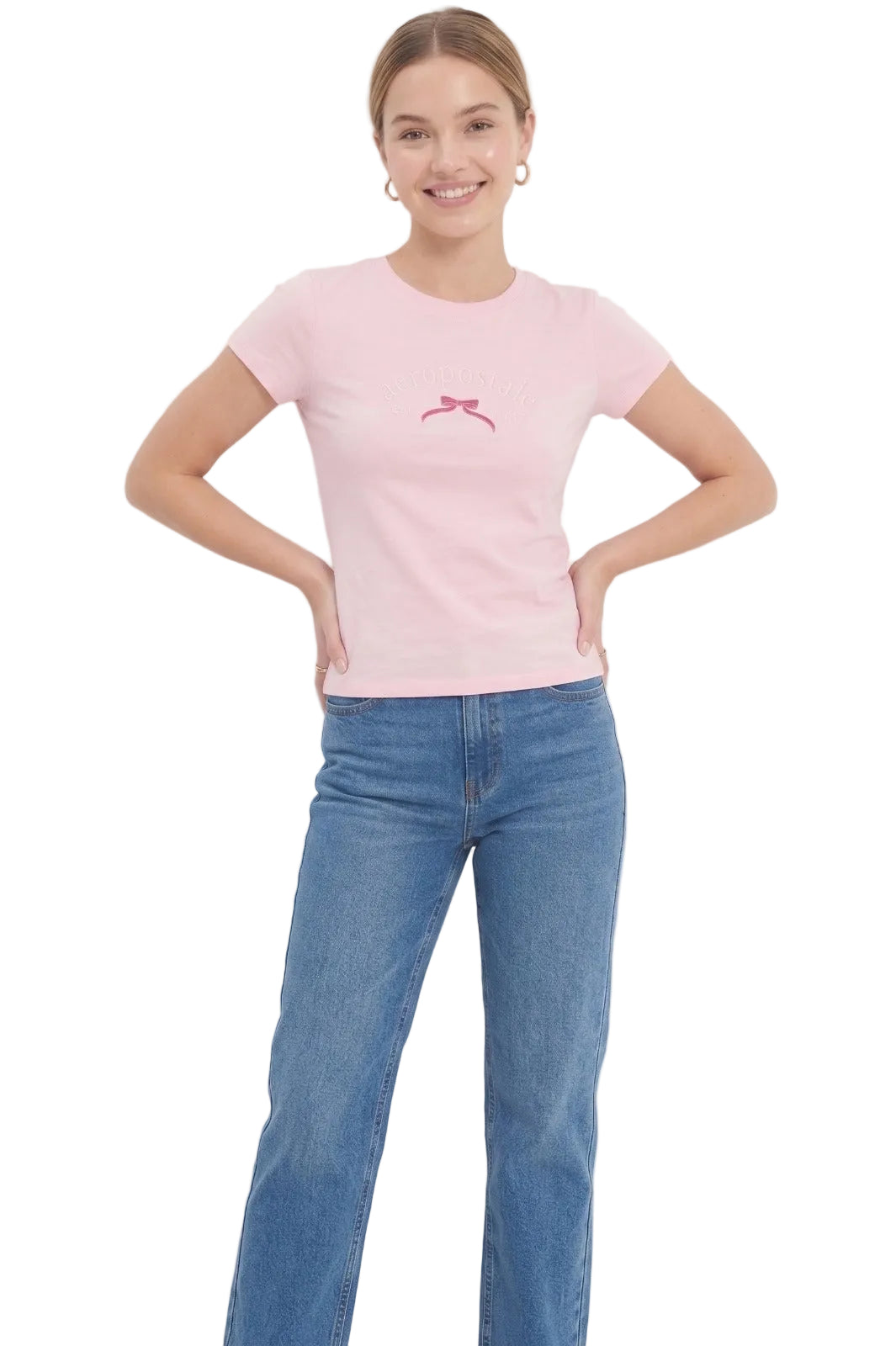Camiseta Para Mujer Aero Graphic Level 2 Pink 7196
