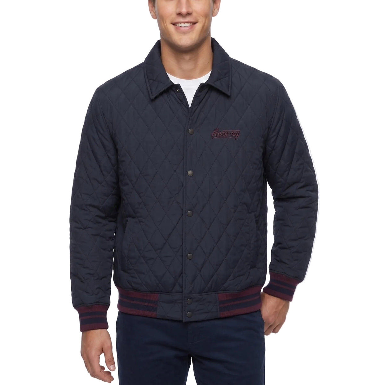 Chaqueta Negra Para Hombre Aeropostale Guys Outerwear Other Dark Black 1521