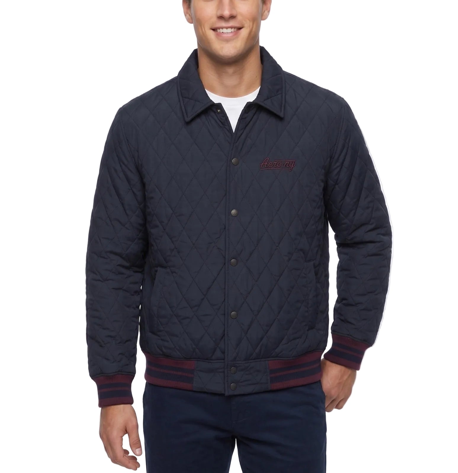 Chaqueta Negra Para Hombre Aeropostale Guys Outerwear Other Dark Black 1521