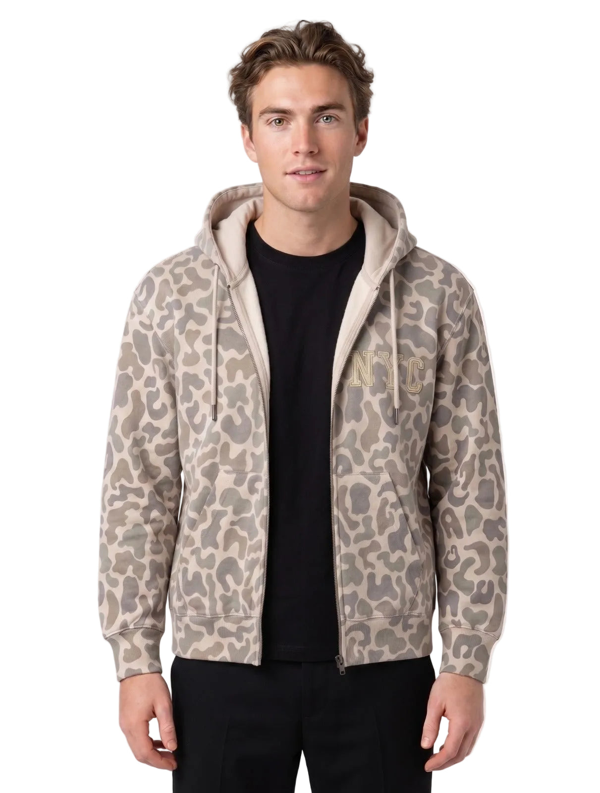 Buzo UNISEX  Full Zip Hoodies 9196