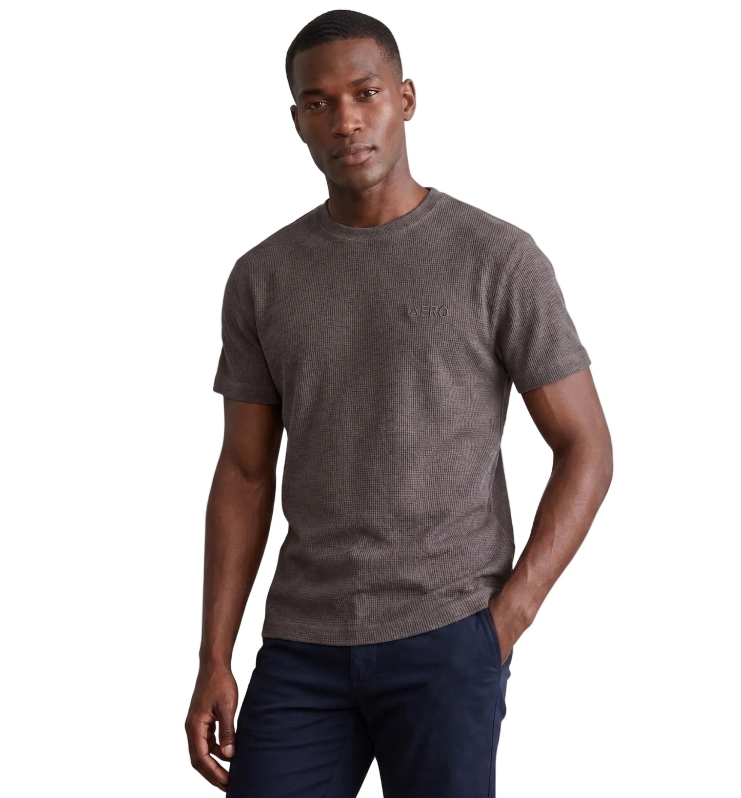Camiseta Oversize Para Hombre BC Ss Knits Hot Chocolate 2205