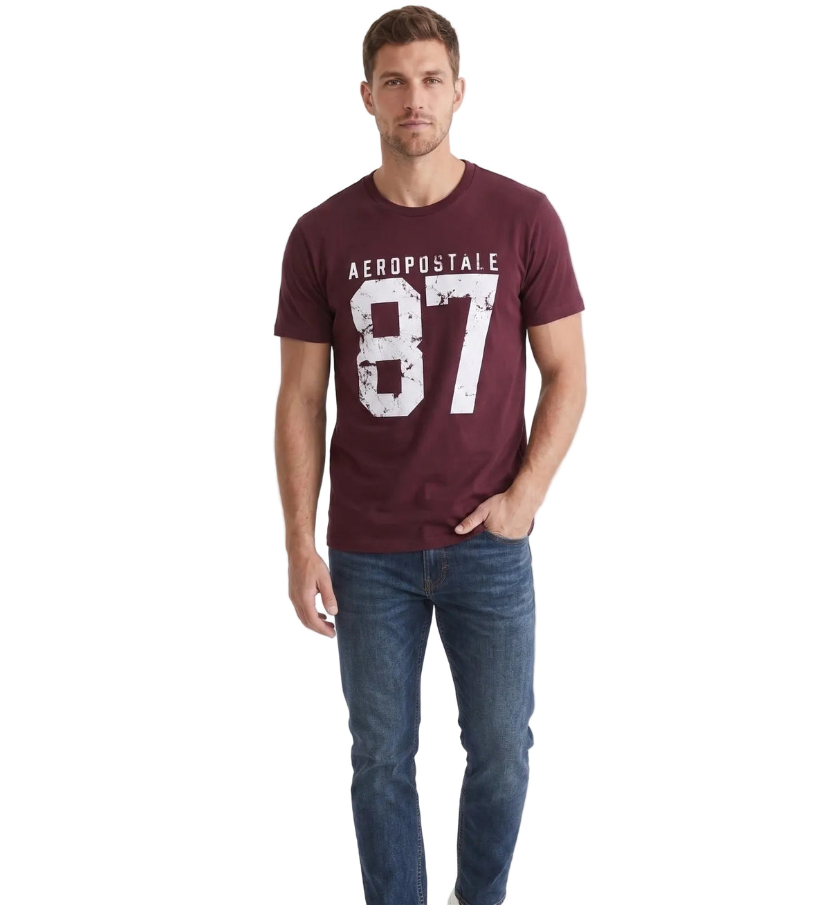 Camiseta Para Hombre Aero Level 1 Graphic Tees Port Royale 6271