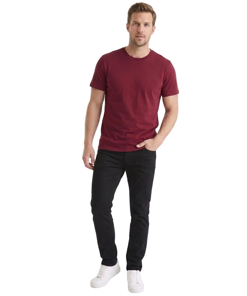 Camiseta Basica Poppy Red Para Hombre Aeropostale Guys Ss Tees 4240