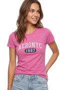 Camiseta Para Mujer Aero Graphic Level 1 Azalea Pink 8421