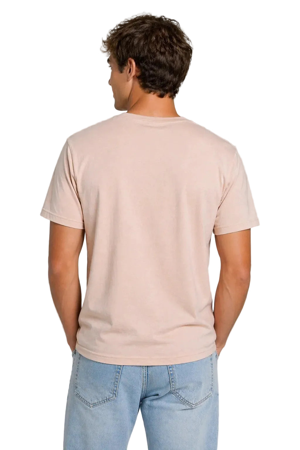 Camiseta Basica Rosada Para Hombre Aeropostale Guys Ss Tees Silver Pink  4240