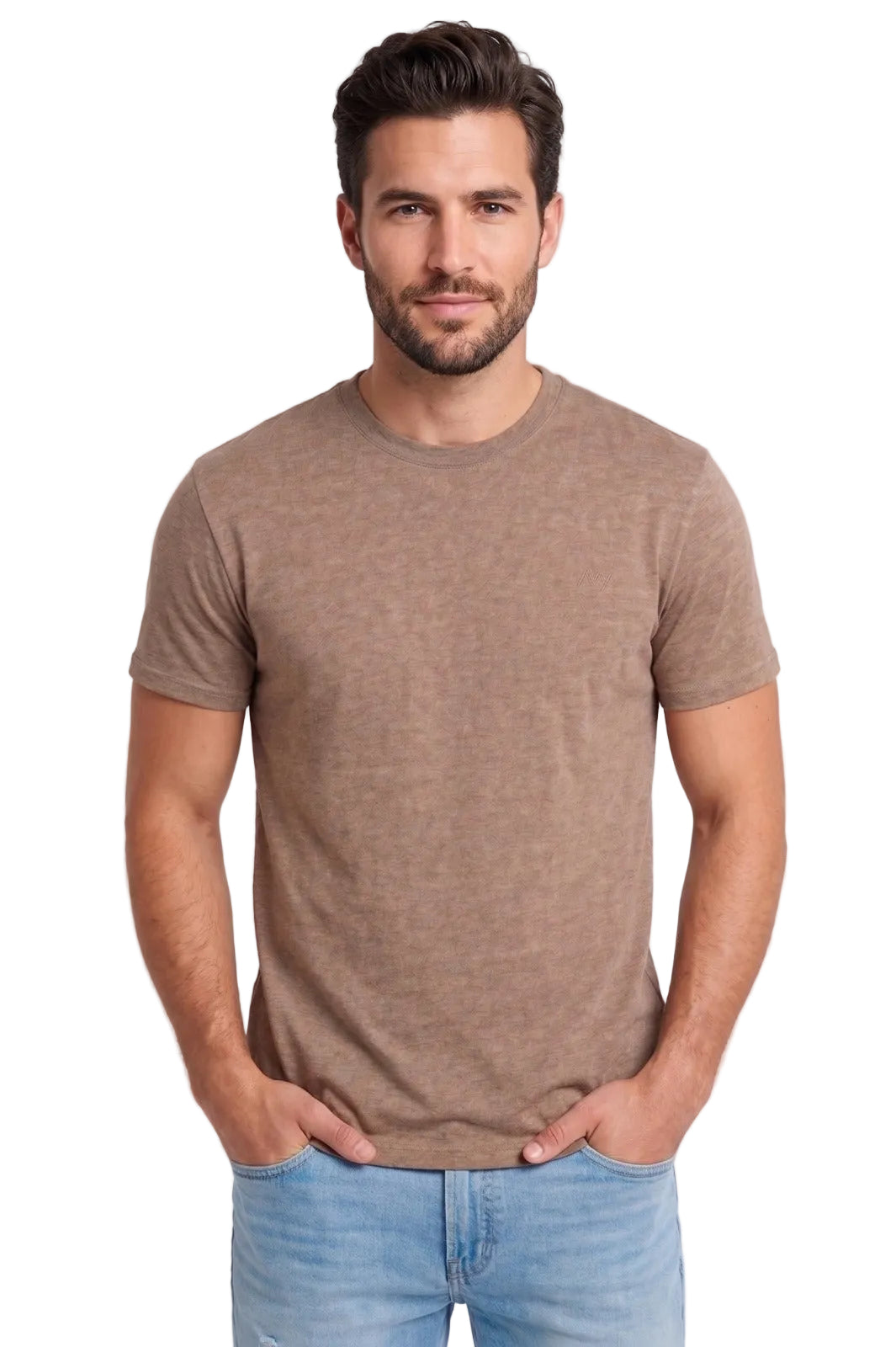 Camiseta Basica Hot Chocolate Para Hombre Aeropostale Guys Ss Tees 4240