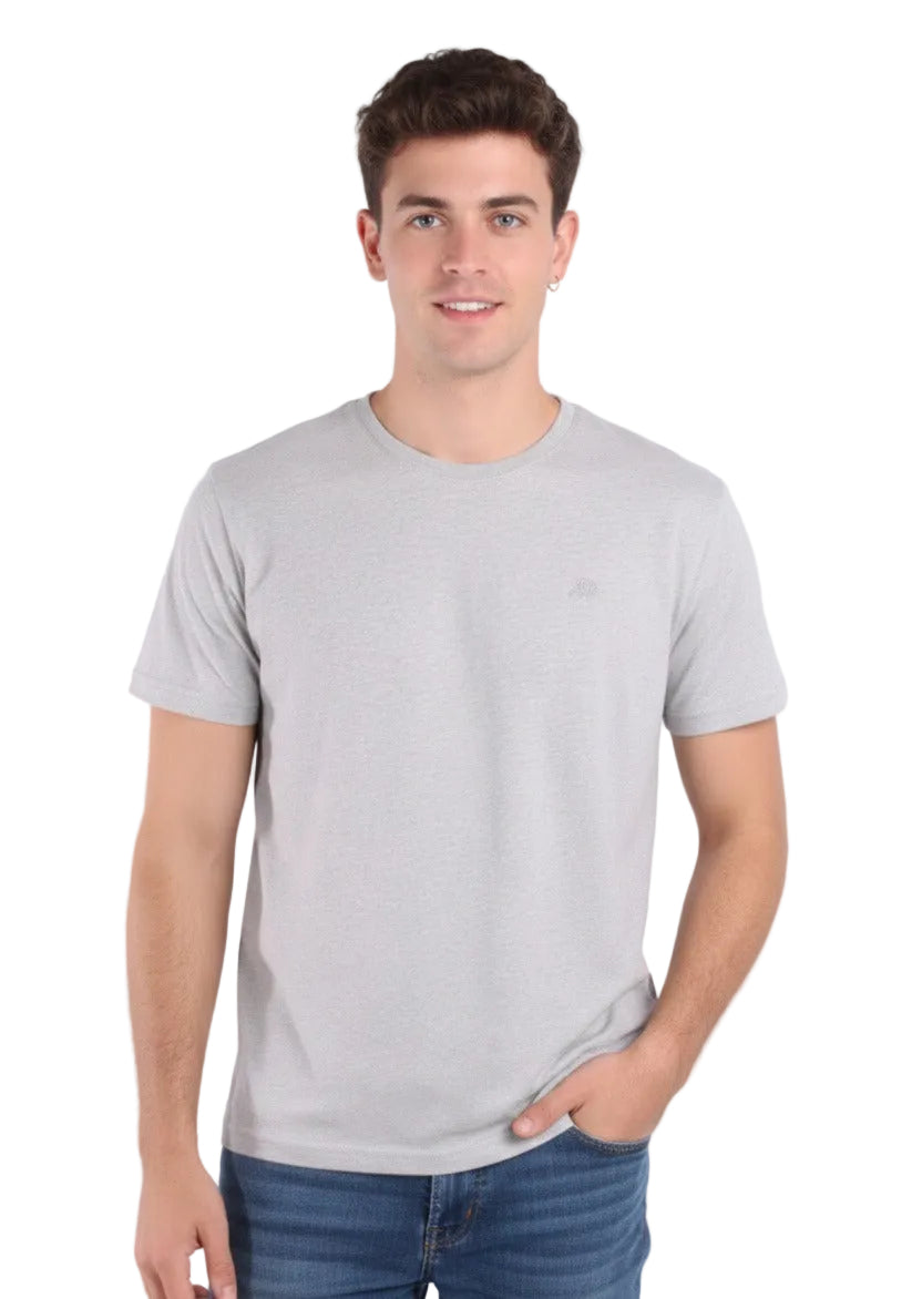 Camiseta Basica Gris Para Hombre Aeropostale Guys Ss Tees 4240