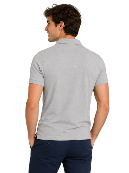 Polo Para Hombre Aero Guys Ss Solid Polo Lhg Black Logo 4777 New