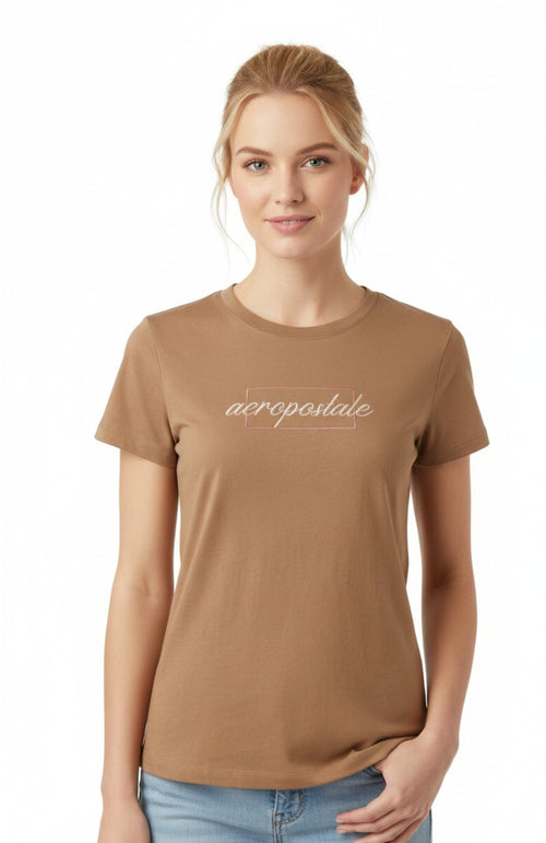 Camiseta Para Mujer Aero Graphic Level 2 Chanterelle 7035