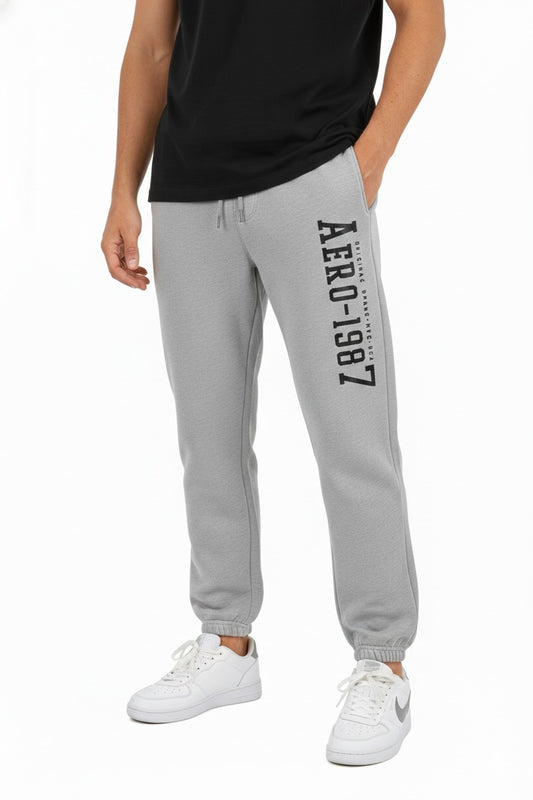 Sudadera Para Hombre Aero Guys Fleece Pants Light Heather Grey  6045