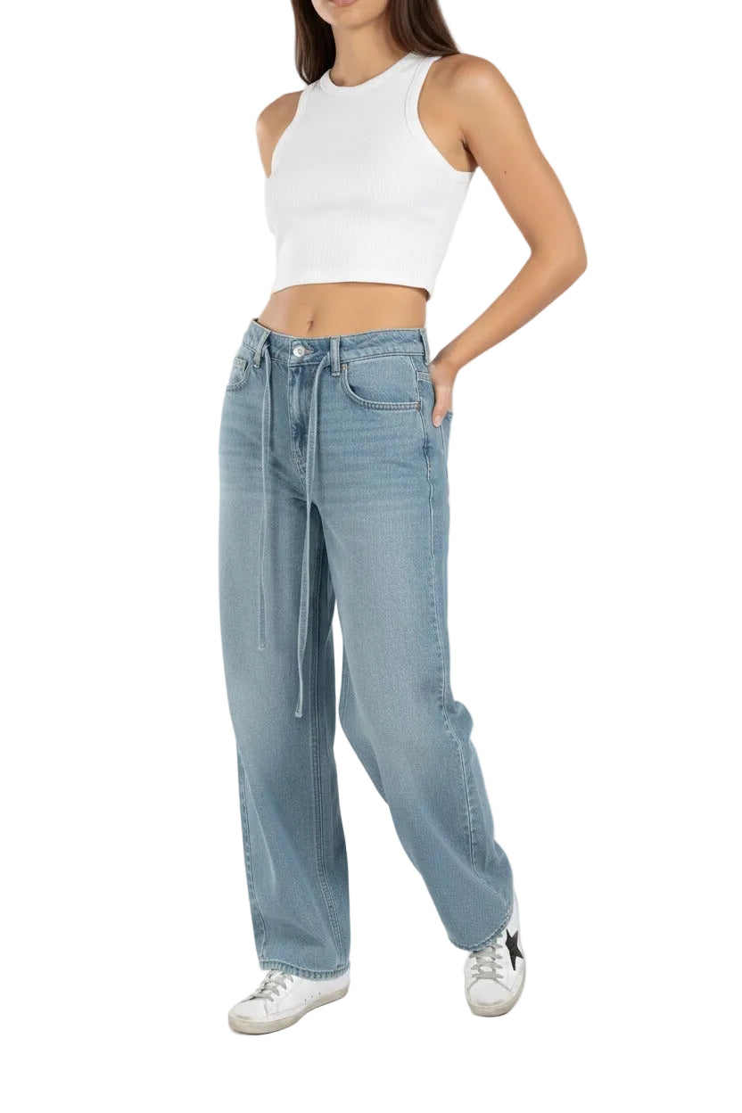 Jean para Mujer Aeropostale Girls Baggy Medium Wash 4089