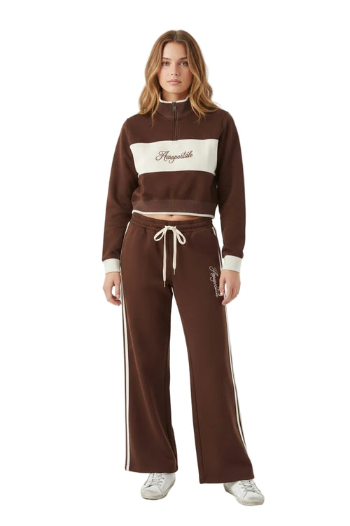 Sudadera Para Mujer Aero Girls Knit Pants Bota Campana Hot Chocolate 1590