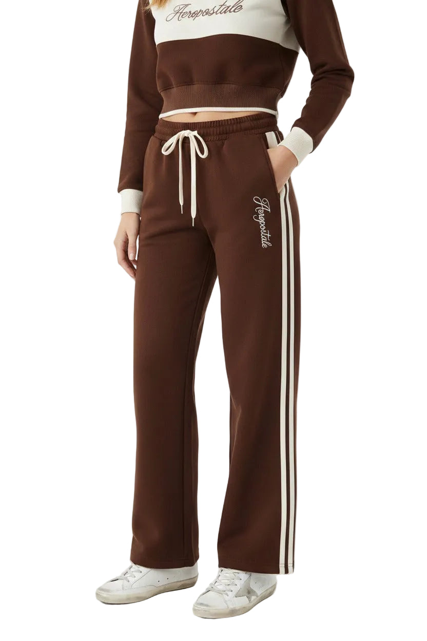 Sudadera Para Mujer Aero Girls Knit Pants Bota Campana Hot Chocolate 1590