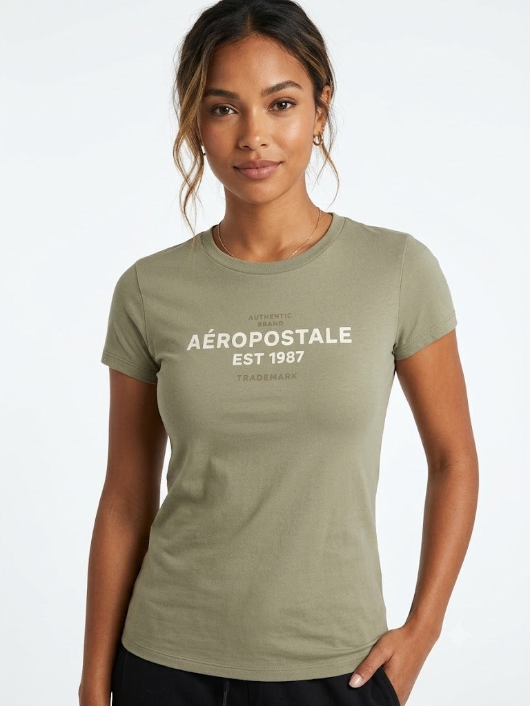 Camiseta Para Mujer Aero Graphic Level 1 Surf Spray 7084