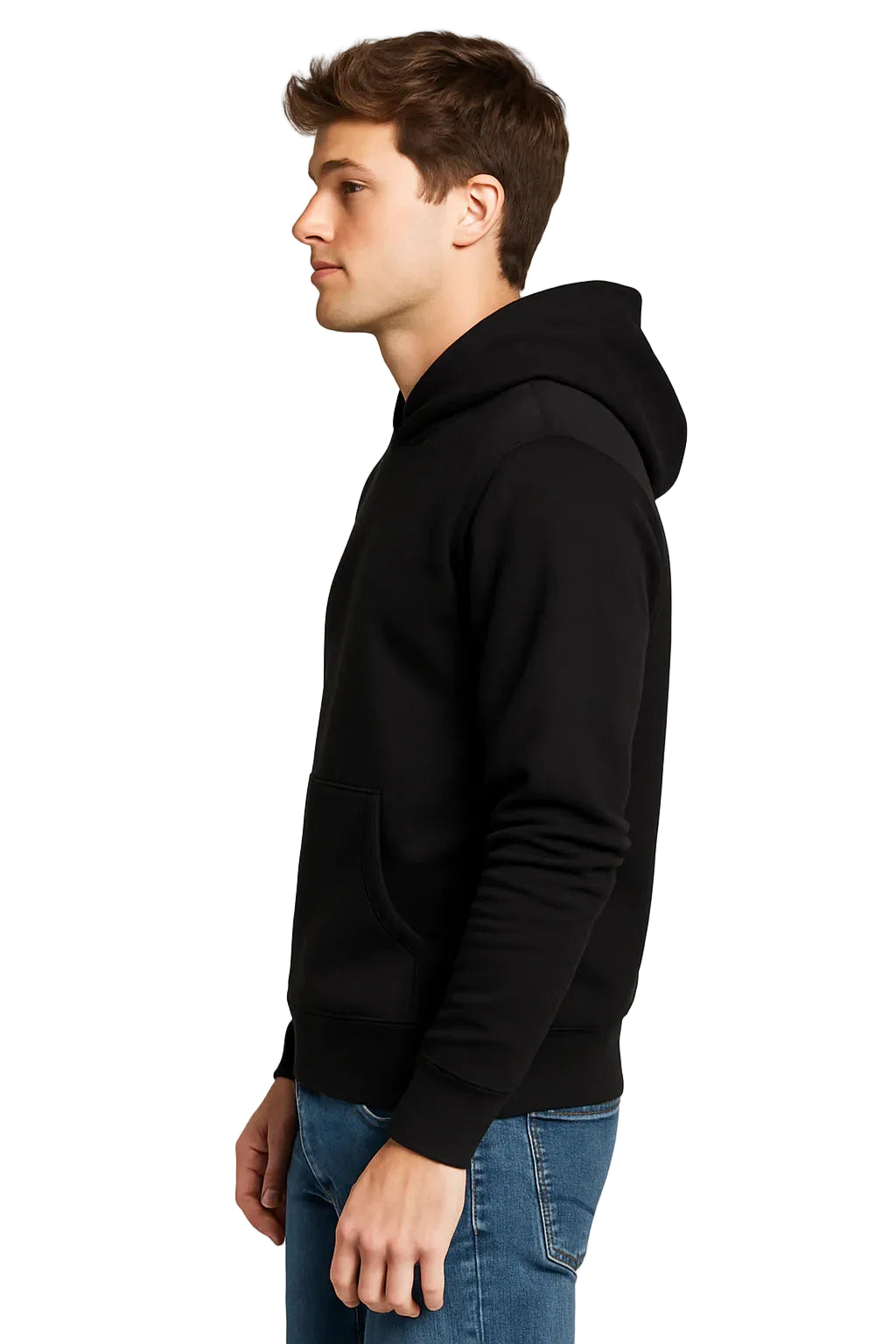 Buzo Para Hombre Aero Guys Popover Hoodies Dark Black 2174
