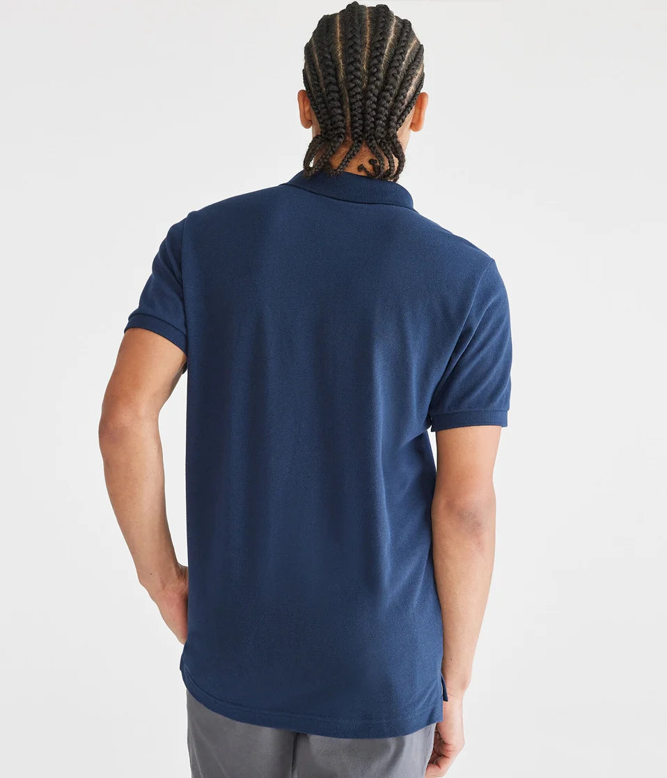 AERO GUYS SS SOLID POLO CADET NAVY