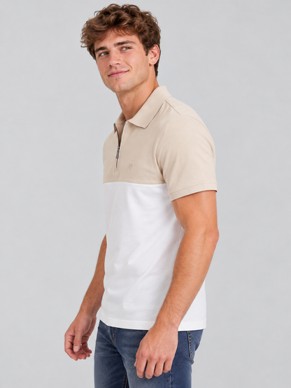 Camiseta Polo Para Hombre Aero Guys SS Novelty Polo Turtledove