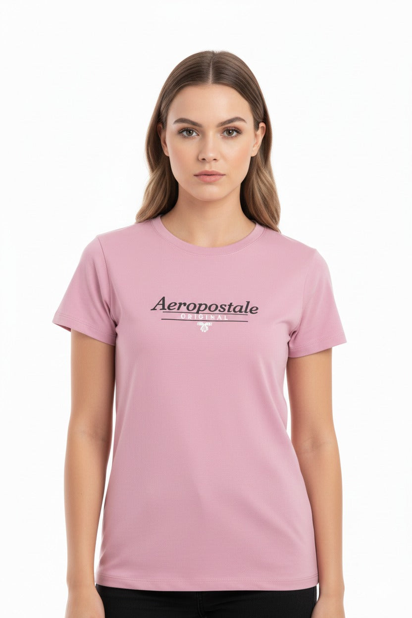 Camiseta Para Mujer Aero Graphic Level 2 Flamingo Pink  7152