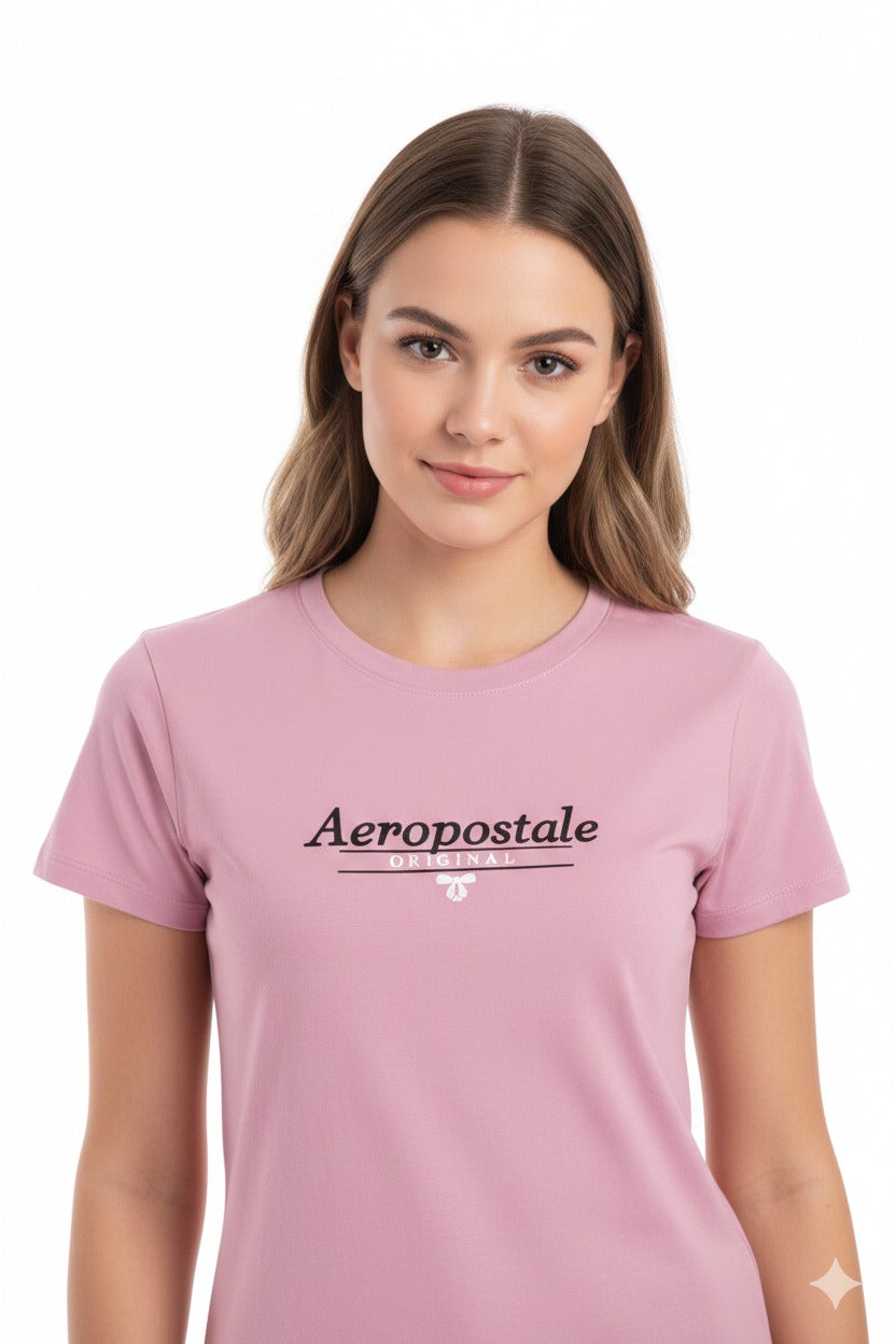 Camiseta Para Mujer Aero Graphic Level 2 Flamingo Pink  7152