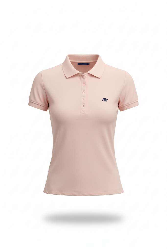 Polo Rosado Claro Para Mujer Aeropostale  Solid Polo Primrose Pink 4164
