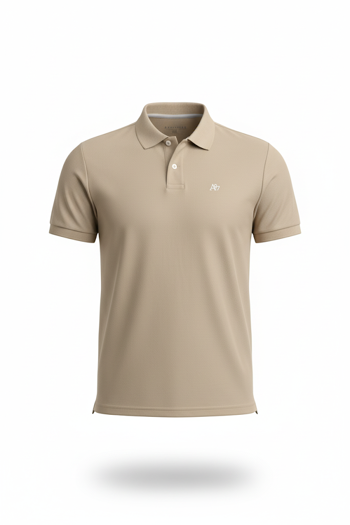 Polo Café Claro Para Hombre Aeropostale Guys Ss Solid Polo Camel 7907