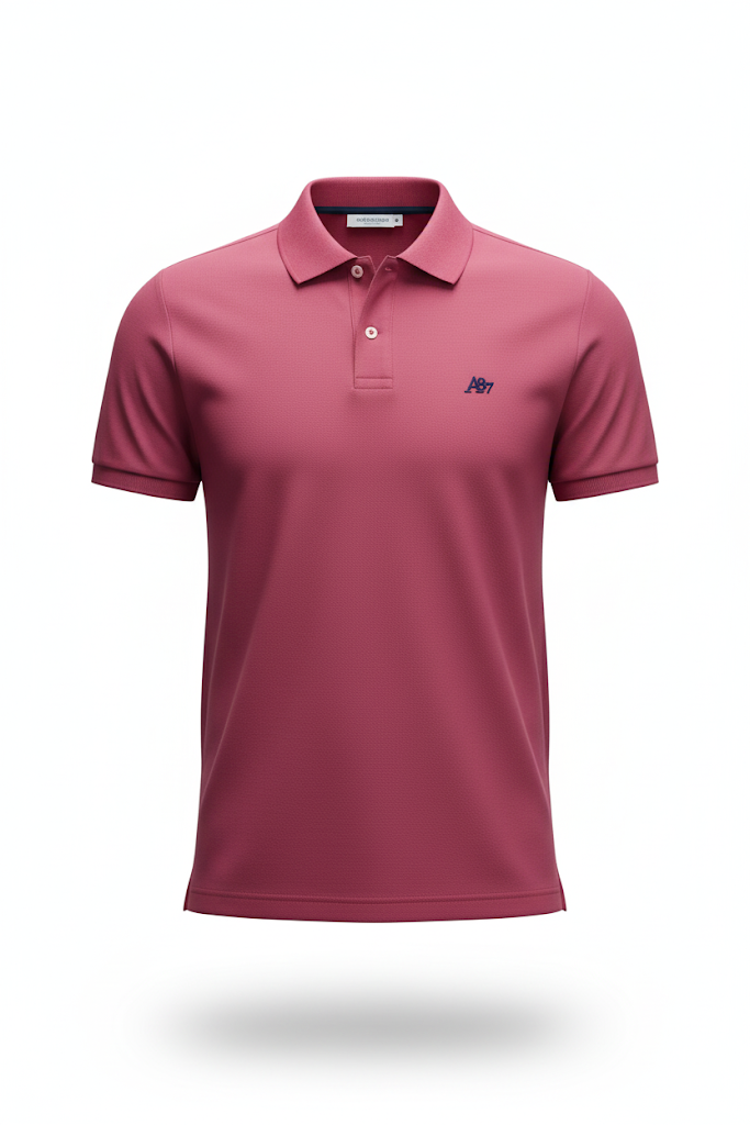 Polo Rosada Para Hombre Aeropostale Guys Ss Solid Polo Pink Flambe 7908