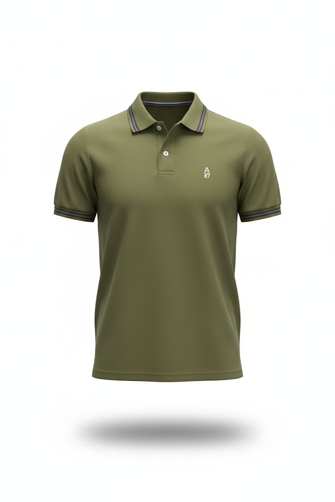 Polo Verde Para Hombre Aeropostale Guys Ss Novelty Polo Winter Pear 8788