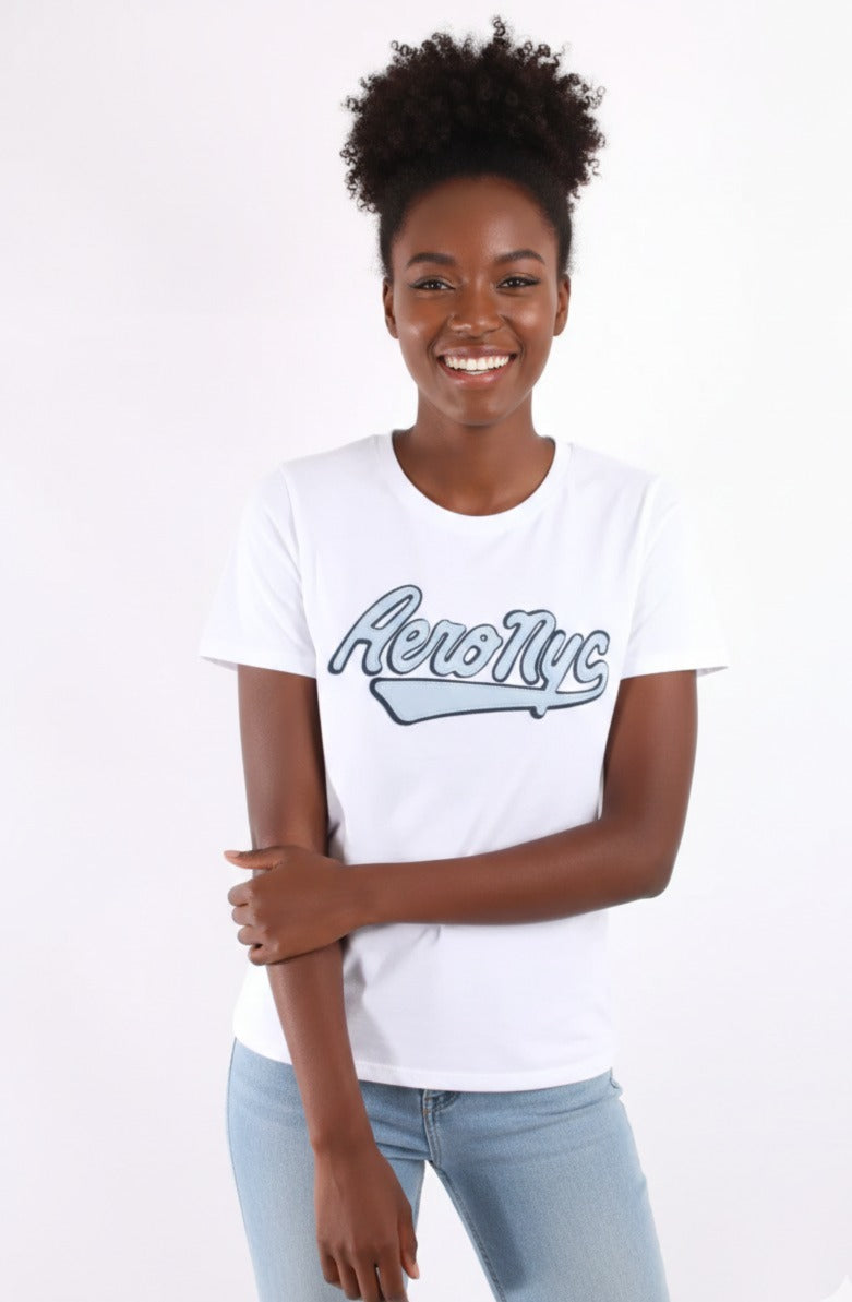Camiseta Para Mujer Aeropostale  Graphic Level 2 Bleach 1447