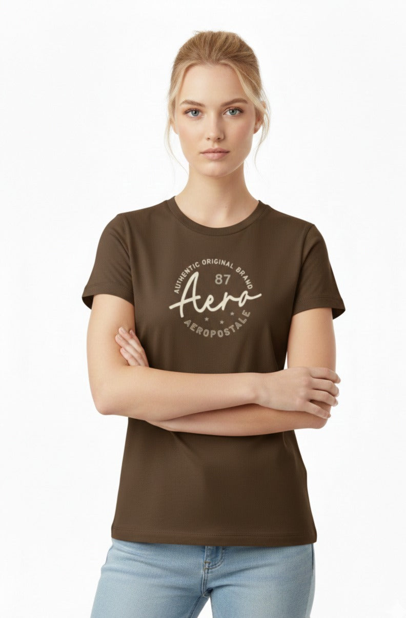 Camiseta Para Mujer Aero Graphic Level 1 Hot Chocolate 7005