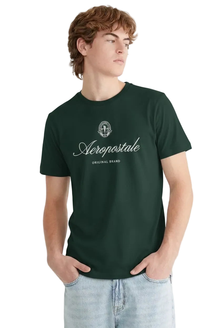 Camiseta Para Hombre Aero Level 2  Graphic Tees Green Gables 6166