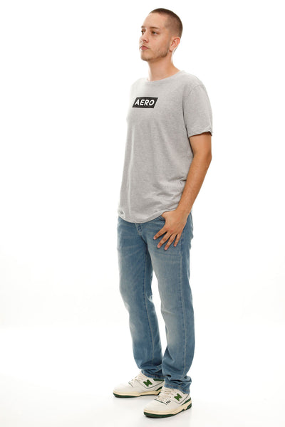 Camiseta Gris Medio Con Estampado